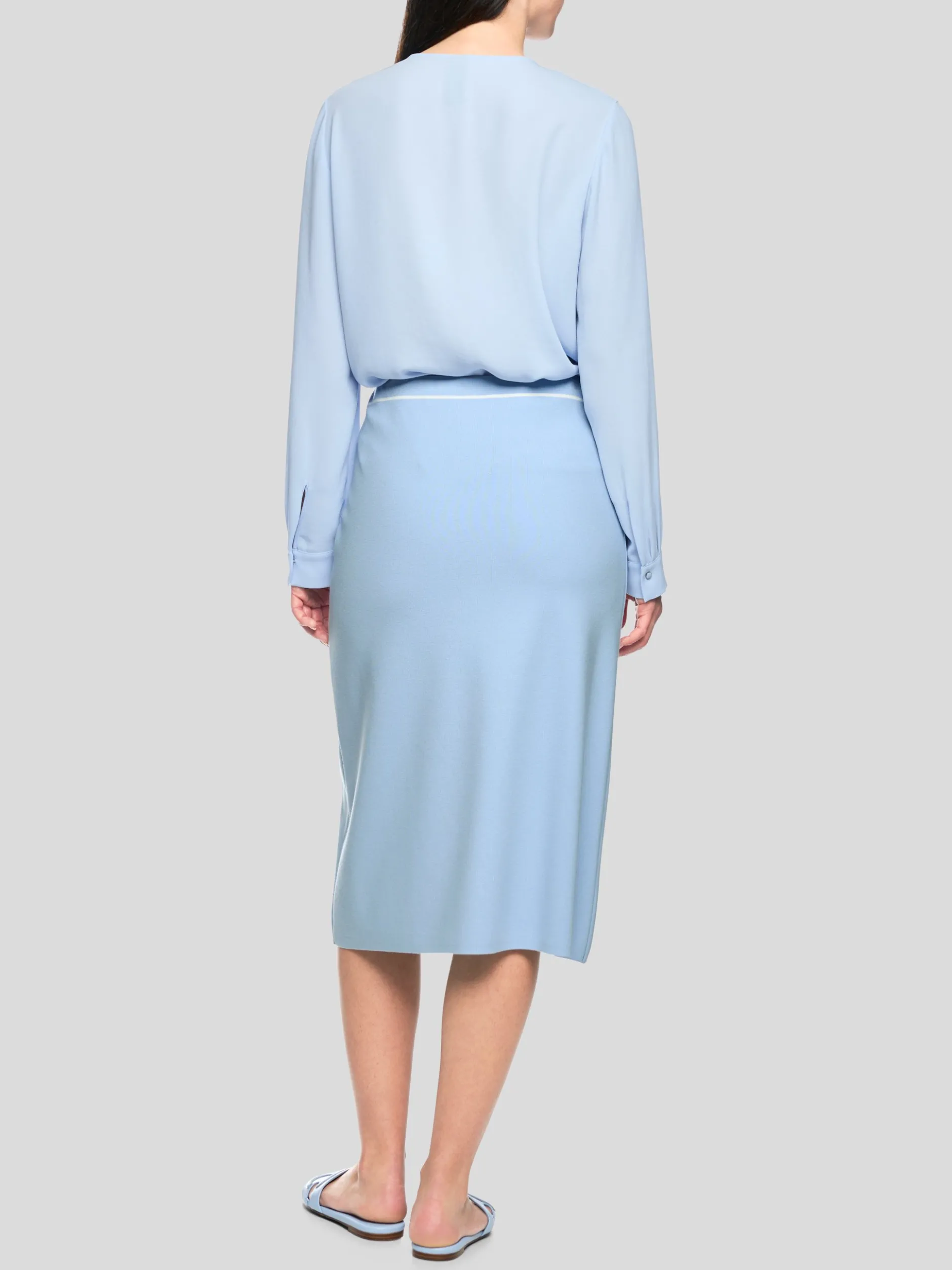 Marc Cain Damen Rock in blau