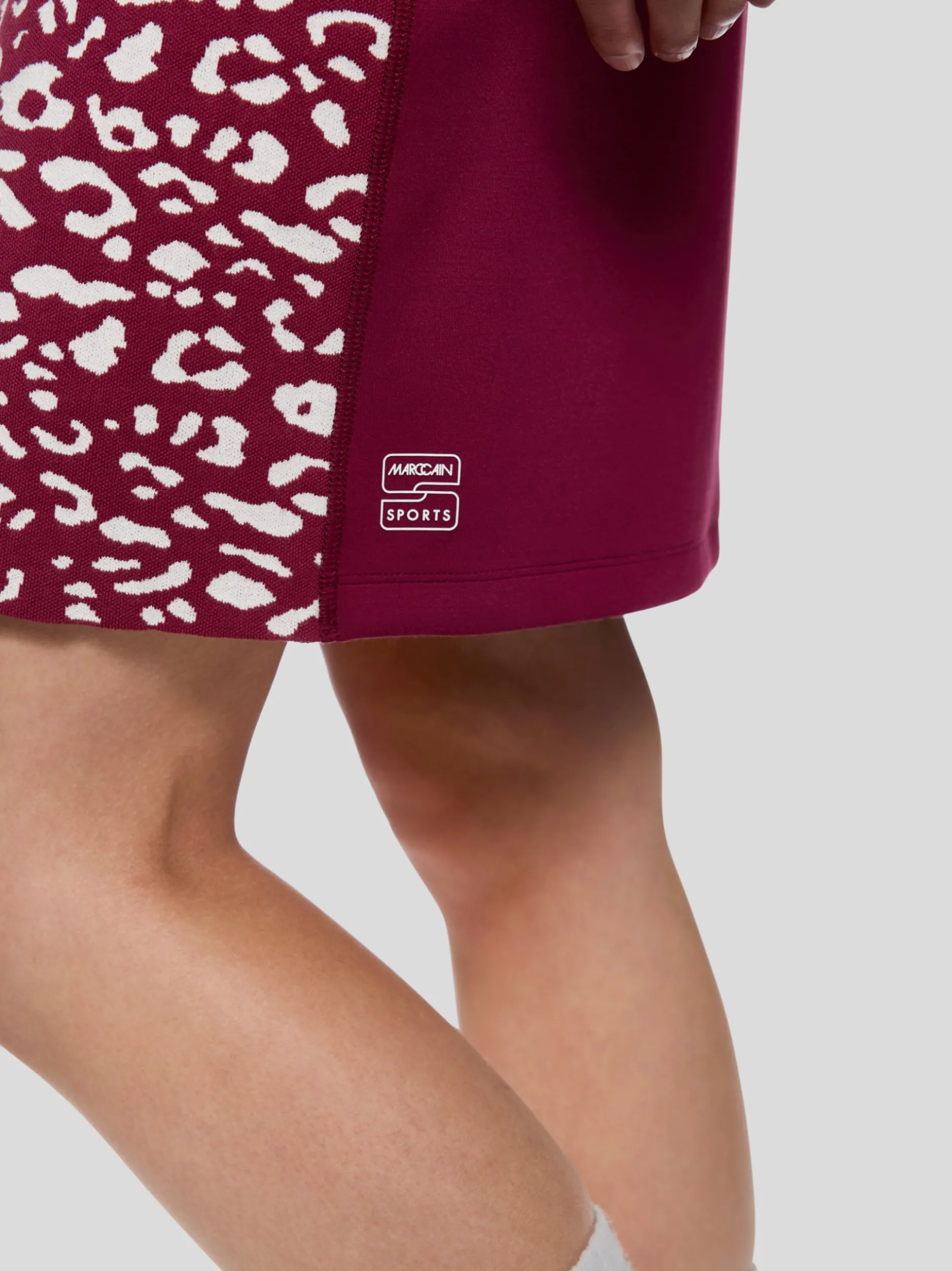 Marc Cain Damen Rock in rot