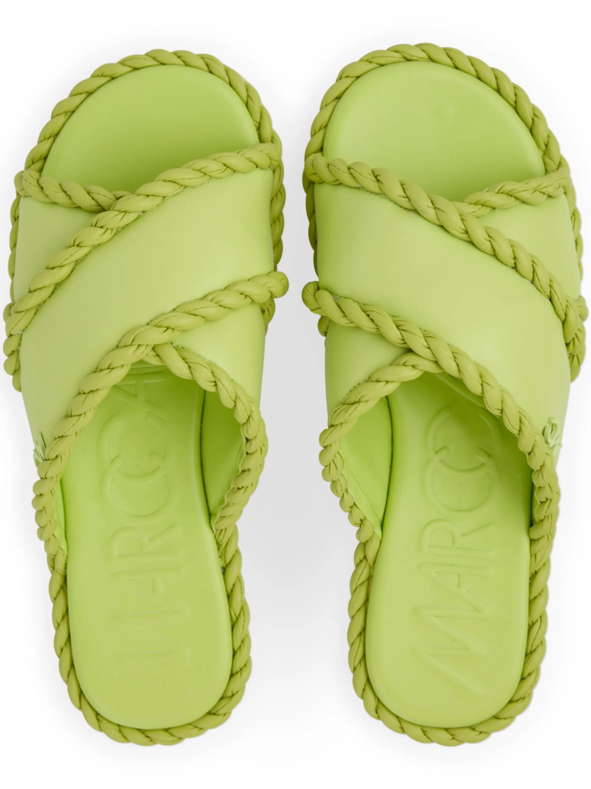 Marc Cain Damen Sandale in kiwi