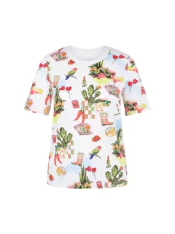 Marc Cain Damen T-Shirt in mehrfarbig