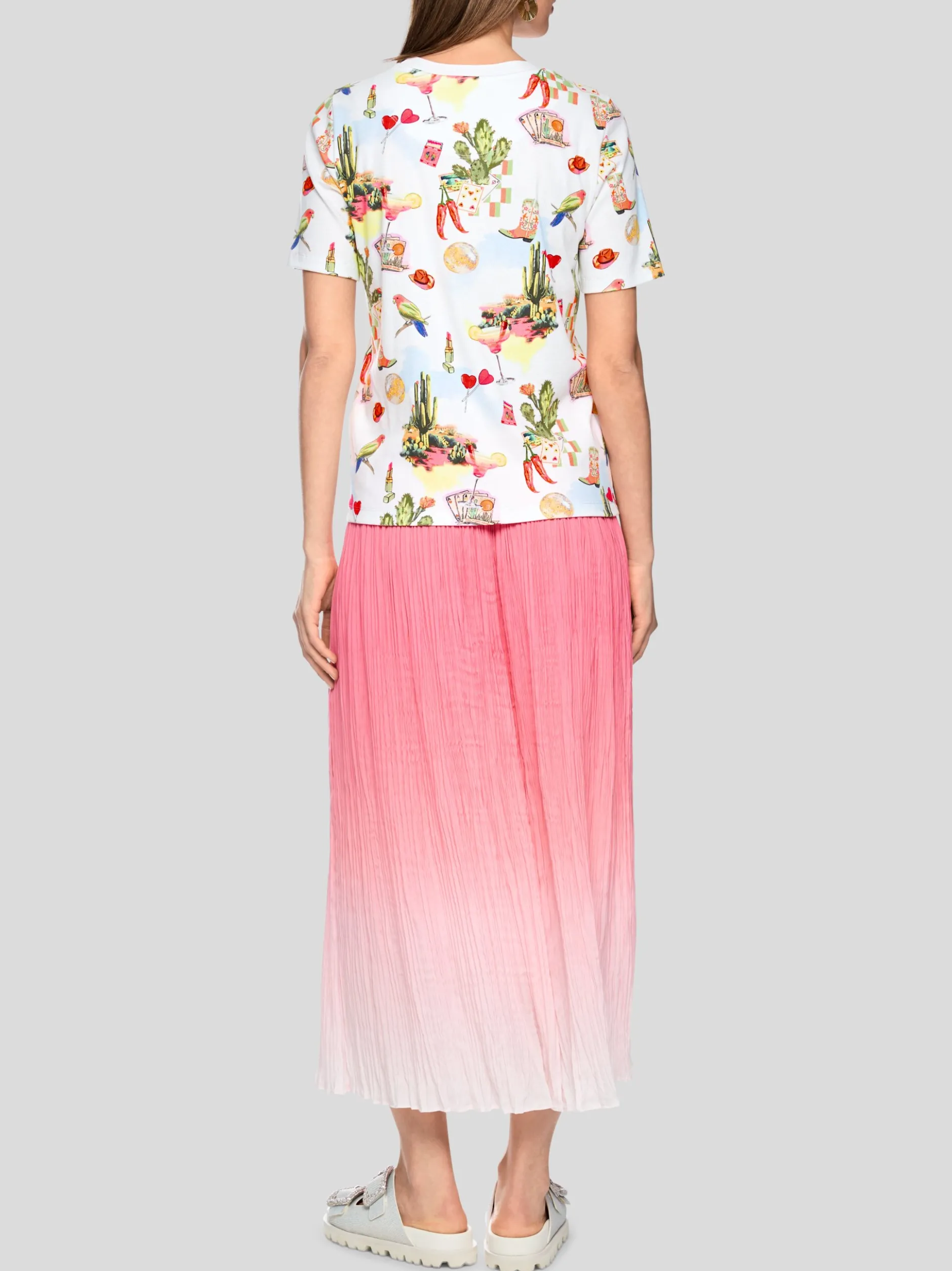 Marc Cain Damen T-Shirt in mehrfarbig