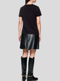 Marc Cain Damen T-Shirt in schwarz