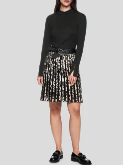 Marc Cain Damen T-Shirt in schwarz