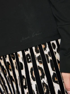 Marc Cain Damen T-Shirt in schwarz