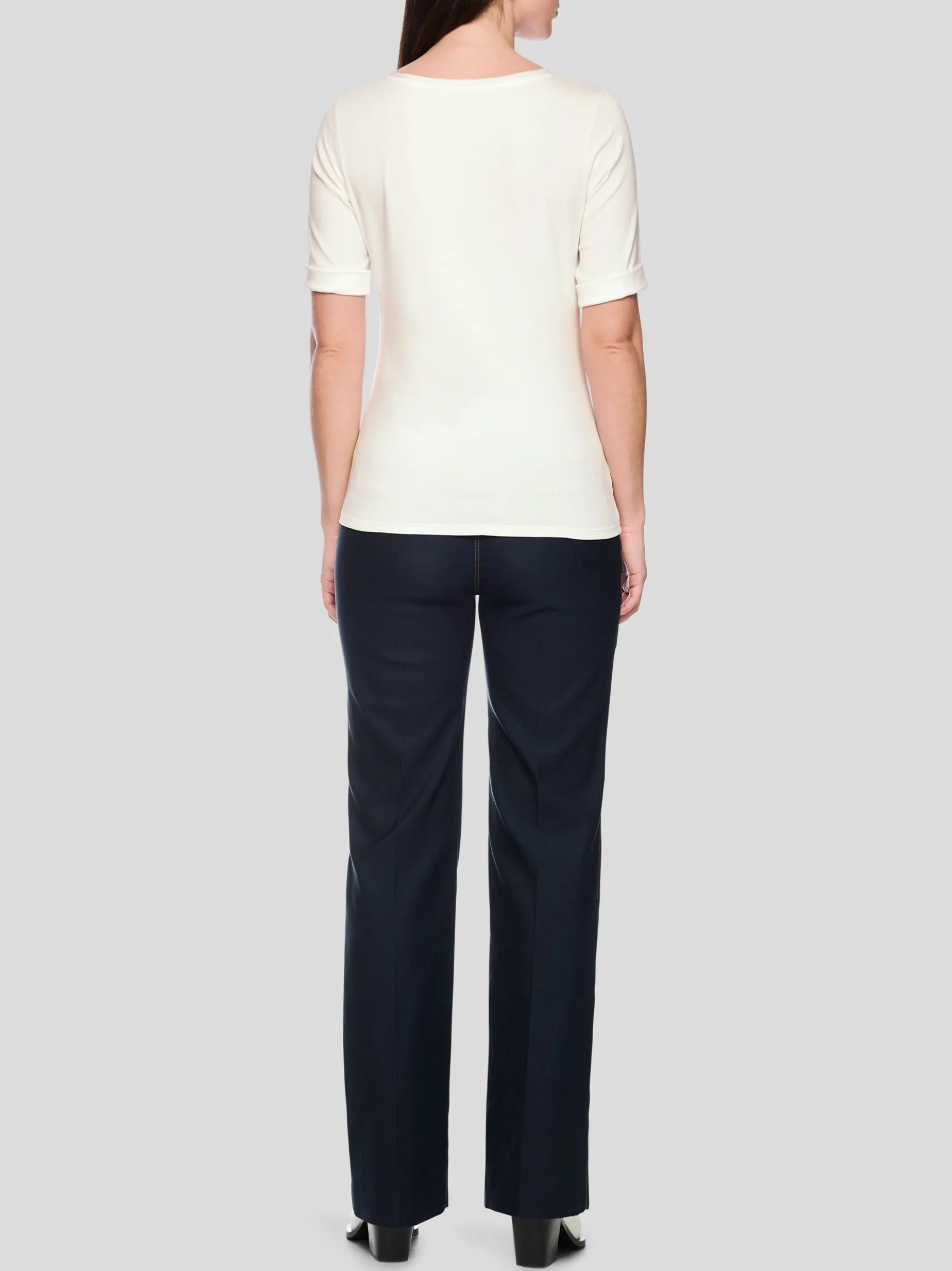 Marc Cain Damen T-Shirt in weiß