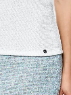 Marc Cain Damen T-Shirt in weiß