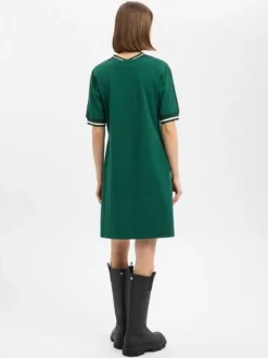 Marc Cain Sports Damen Kleid in grün - Ärmel: Halbarm