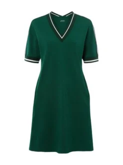 Marc Cain Sports Damen Kleid in grün - Ärmel: Halbarm