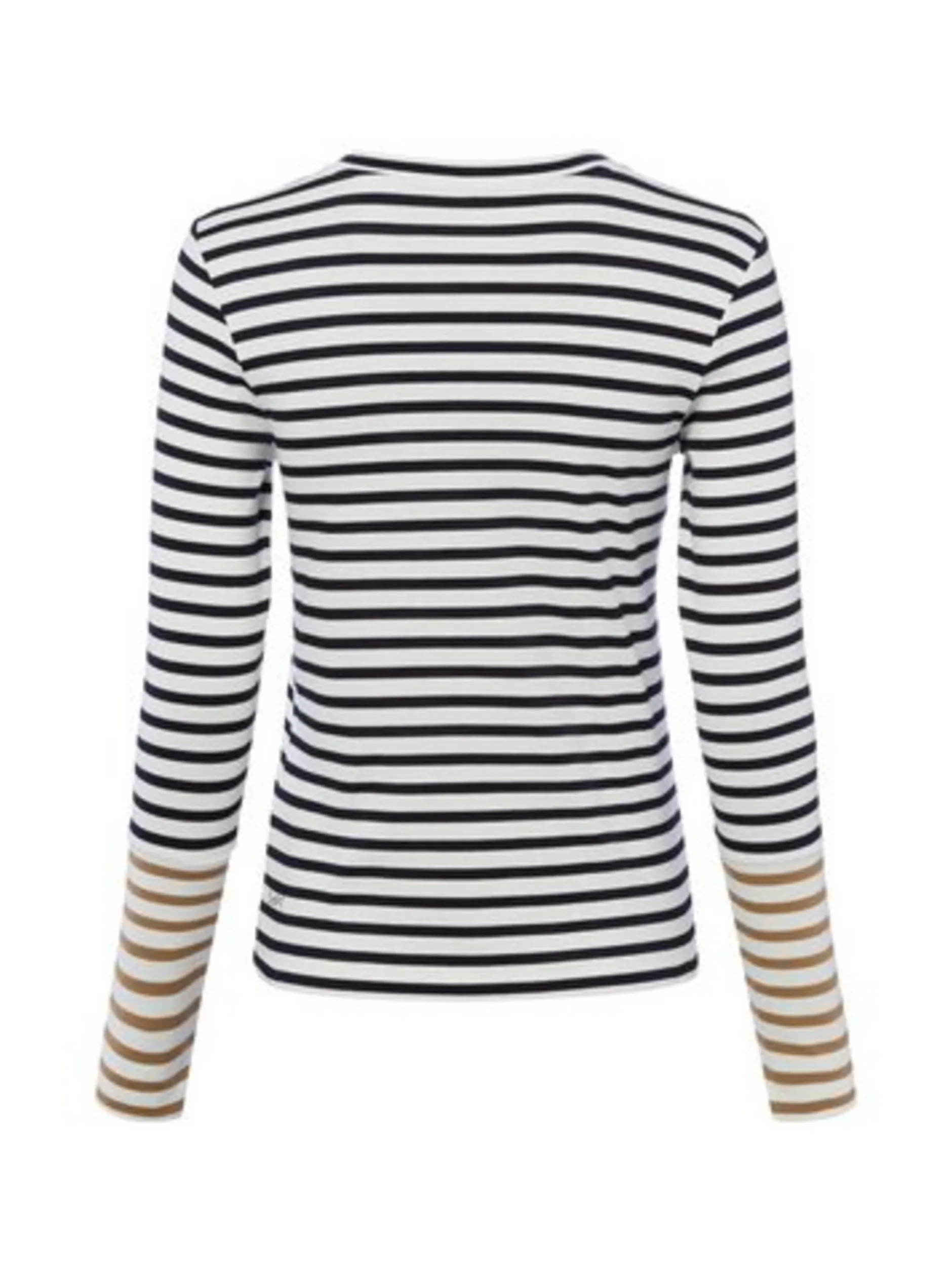 Marc Cain Sports Damen Langarmshirt in schwarz braun