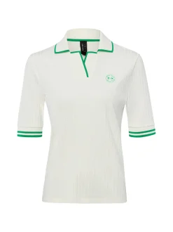 Marc Cain Sports Damen Poloshirt in ecru grün