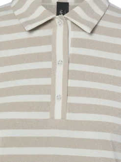 Marc Cain Sports Damen Poloshirt in beige ecru