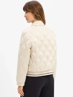 Marc Cain Sports Damen Steppjacke in ecru