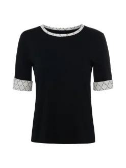 Marc Cain Sports Damen T-Shirt in schwarz