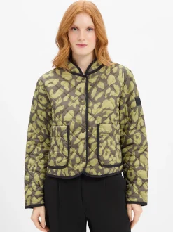 Marc Cain Sports Damen Wende-Steppjacke in lind oliv