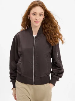 Marc O'Polo Damen Blouson in schoko