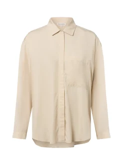 Marc O'Polo Damen Bluse in sand - Ärmel: langarm