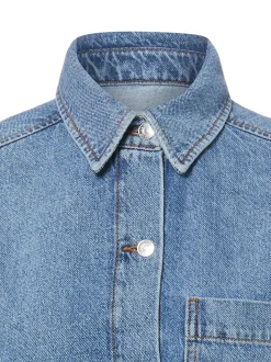 Marc O'Polo Damen Bluse mit Leinen-Anteil in medium stone