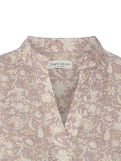 Marc O'Polo Damen Blusenshirt in oliv hellgrau
