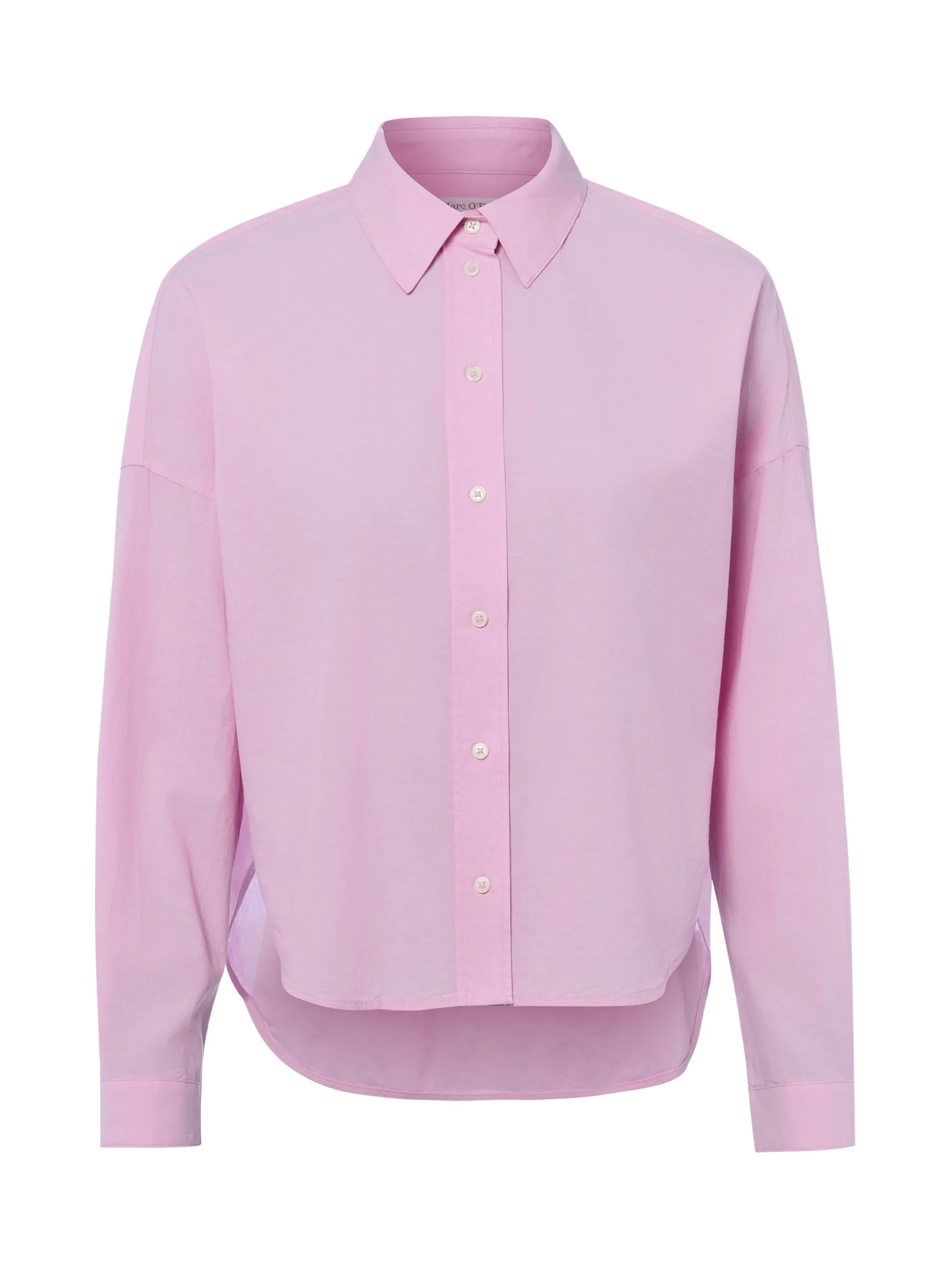 Marc O'Polo Damen Hemdbluse in altrosa - Ärmel: langarm
