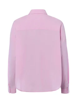 Marc O'Polo Damen Hemdbluse in altrosa - Ärmel: langarm