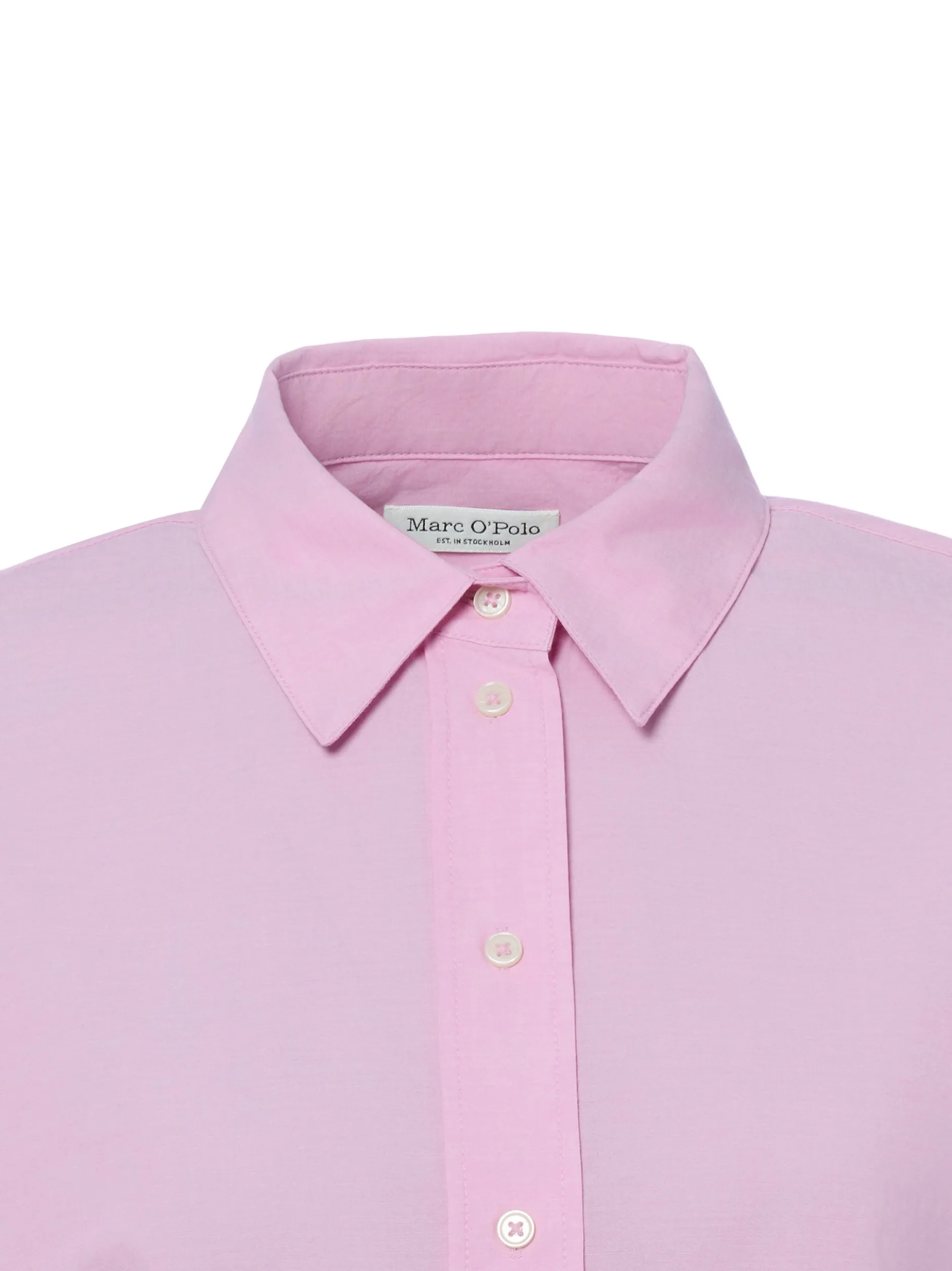 Marc O'Polo Damen Hemdbluse in altrosa - Ärmel: langarm