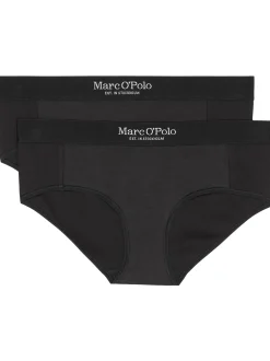 Marc O'Polo Damen Hipster - Iconic Rib in schwarz
