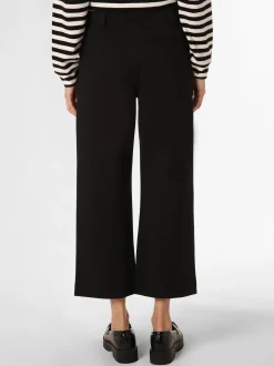 Marc O'Polo Damen Hose in schwarz - Länge: verkürzt