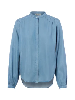 Marc O'Polo Damen Jeansbluse in light stone