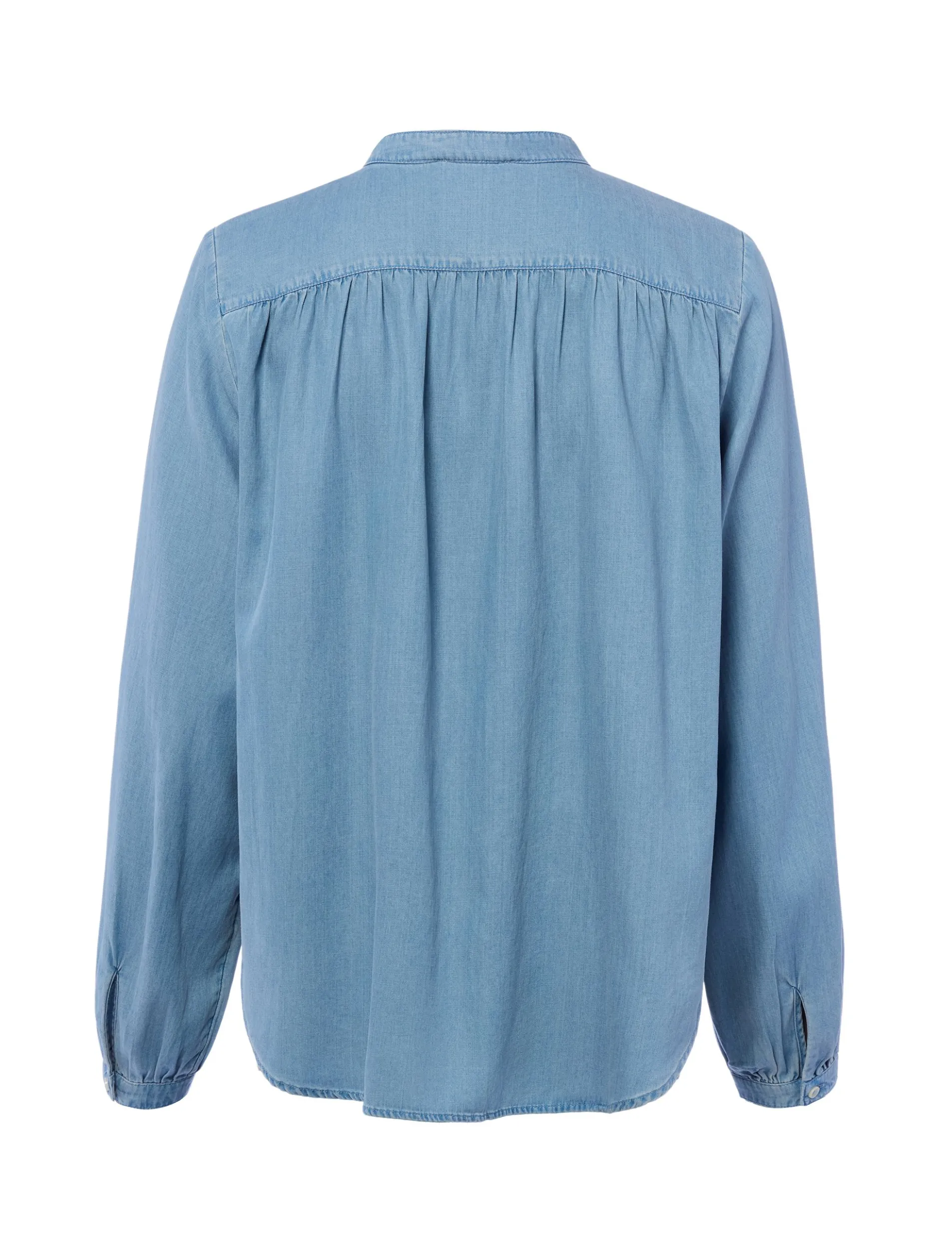 Marc O'Polo Damen Jeansbluse in light stone
