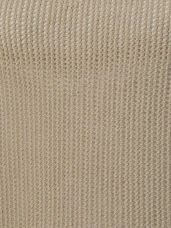 Marc O'Polo Damen Kurzarm-Strickpullover in kitt
