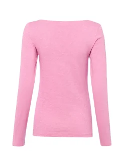 Marc O'Polo Damen Langarmshirt in rosa - Ärmel: langarm
