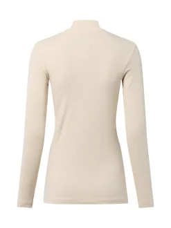 Marc O'Polo Damen Langarmshirt in beige - Ärmel: langarm
