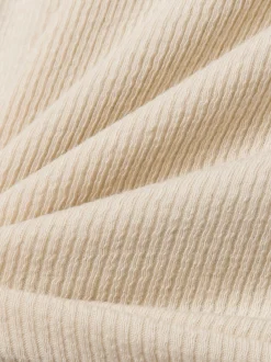 Marc O'Polo Damen Langarmshirt in beige - Ärmel: langarm