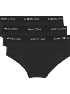 Marc O'Polo Damen Panty - Essentials in schwarz