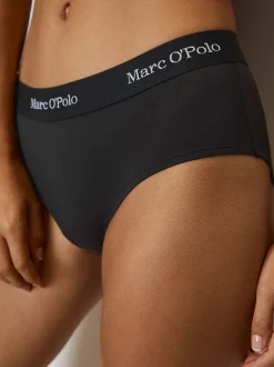 Marc O'Polo Damen Panty - Essentials in schwarz