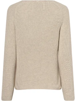 Marc O'Polo Damen Pullover in sand - Ärmel: langarm
