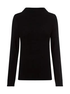 Marc O'Polo Damen Pullover in schwarz - Ärmel: langarm