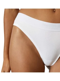 Marc O'Polo Damen String 6er Pack in weiß