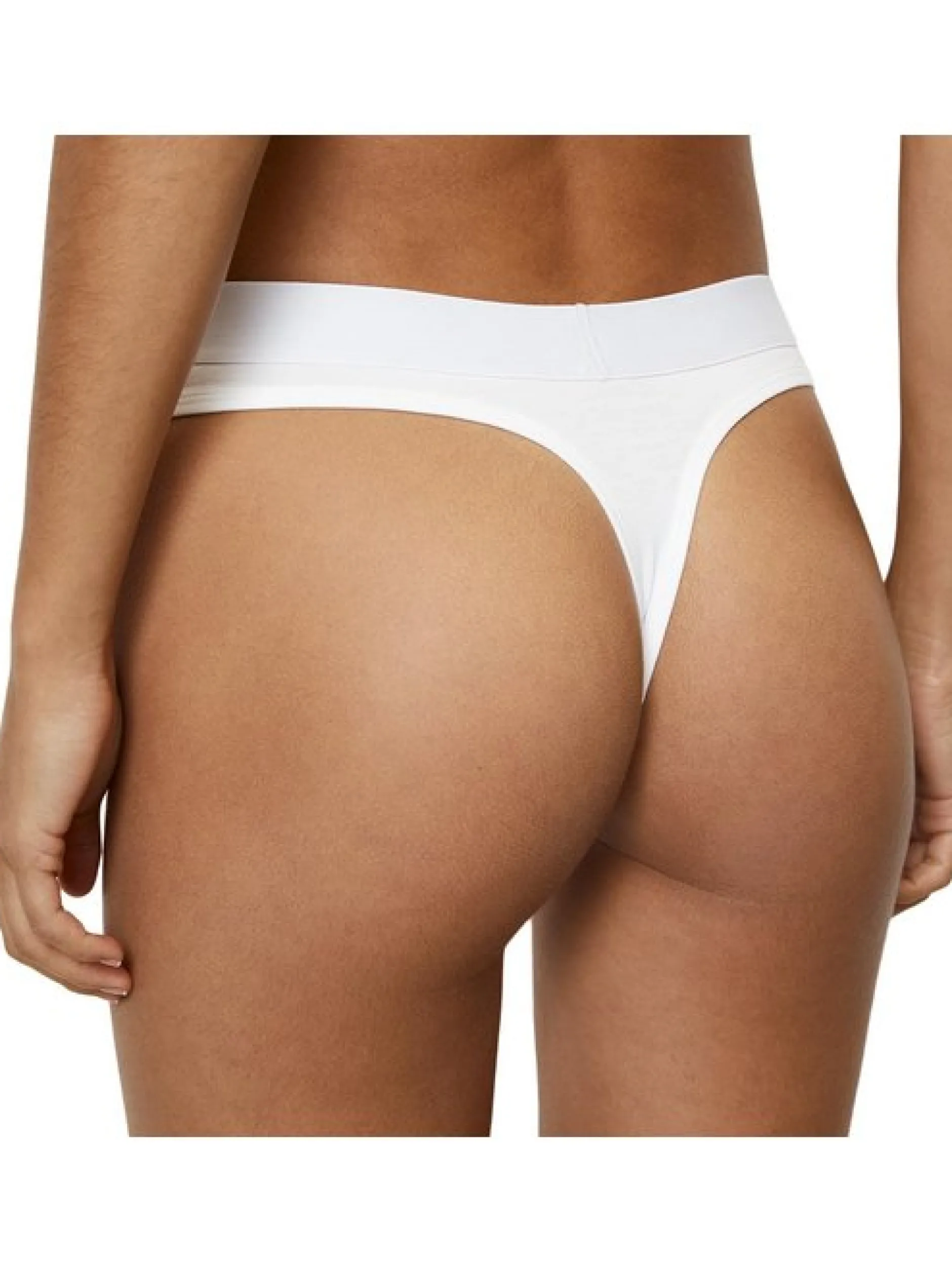 Marc O'Polo Damen String 6er Pack in weiß