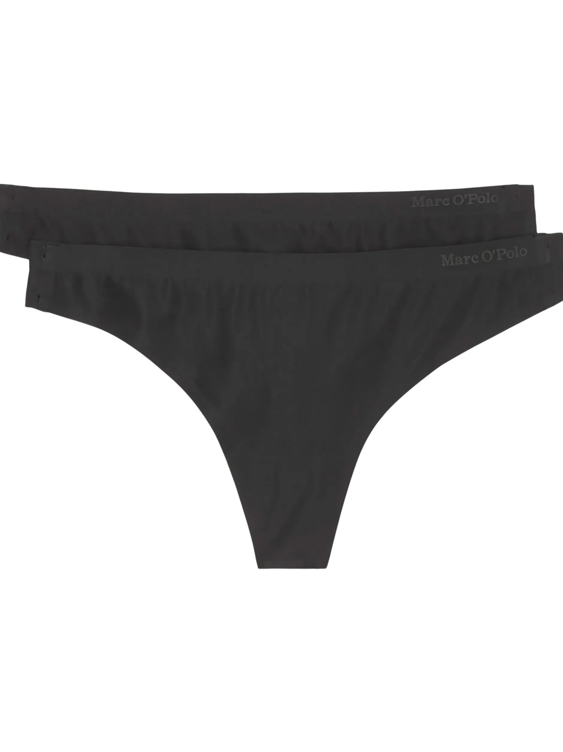 Marc O'Polo Damen String - Second Skin in schwarz