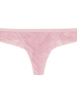 Marc O'Polo Damen String - Timeless Lace in rosa