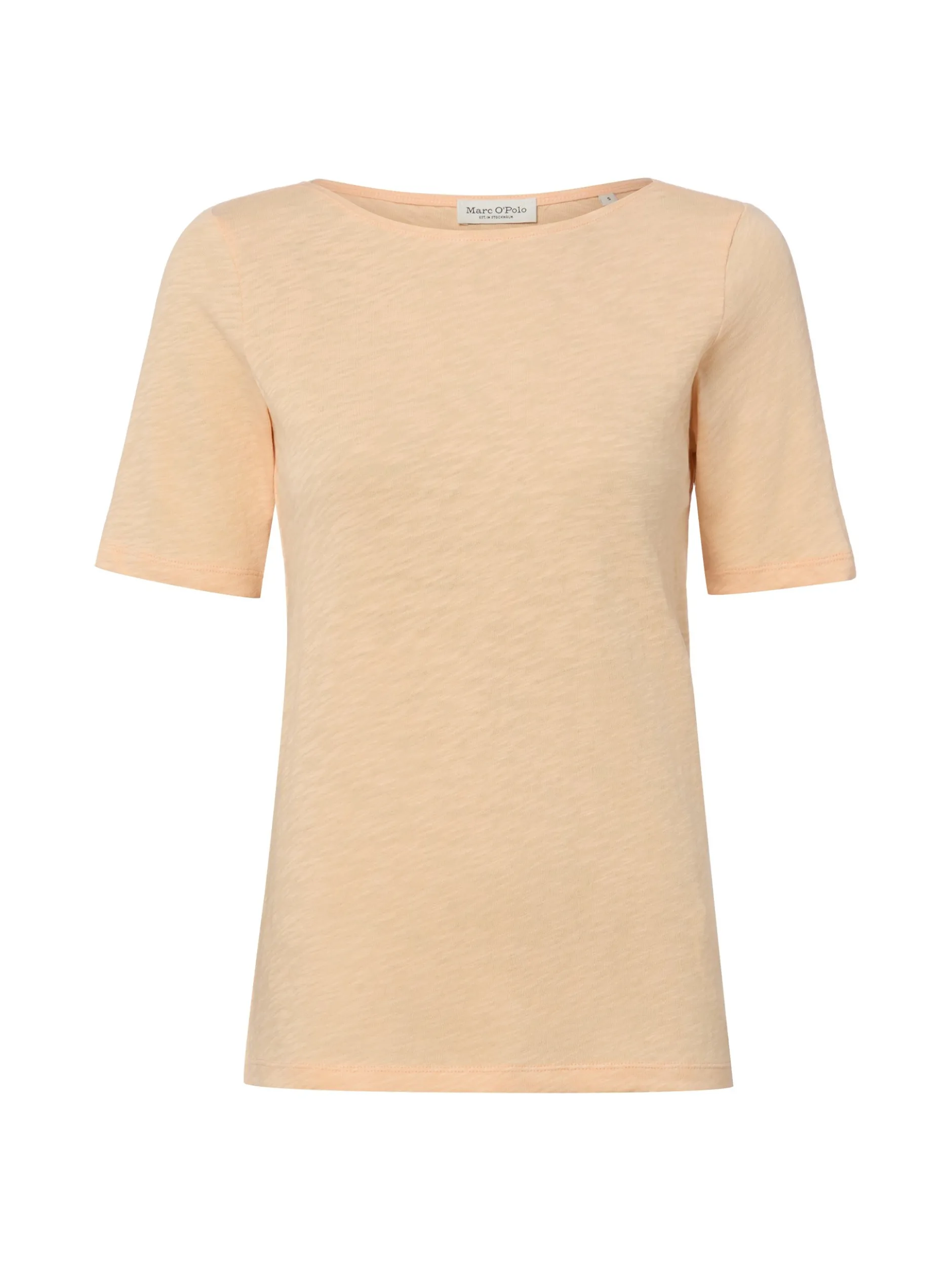 Marc O'Polo Damen T-Shirt in aprikot - Ärmel: kurzarm