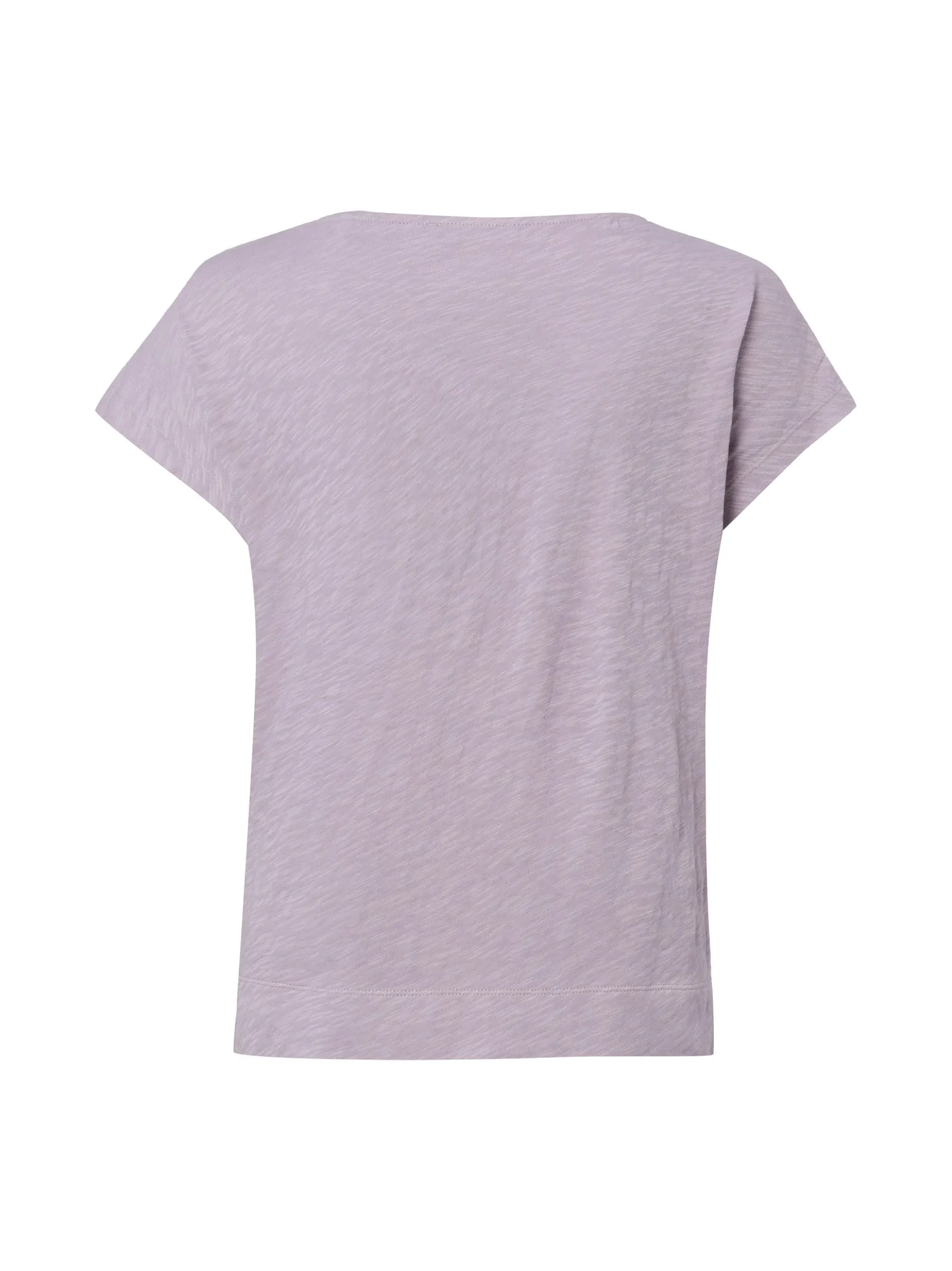 Marc O'Polo Damen T-Shirt in flieder - Ärmel: extra kurz