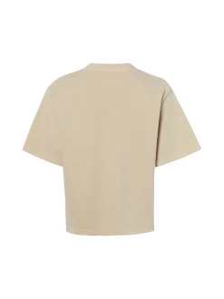 Marc O'Polo Damen T-Shirt in kitt - Ausschnitt: Rundhals
