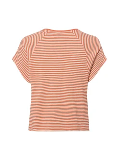 Marc O'Polo Damen T-Shirt in orange ecru