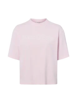 Marc O'Polo Damen T-Shirt in rosa - Ausschnitt: Rundhals