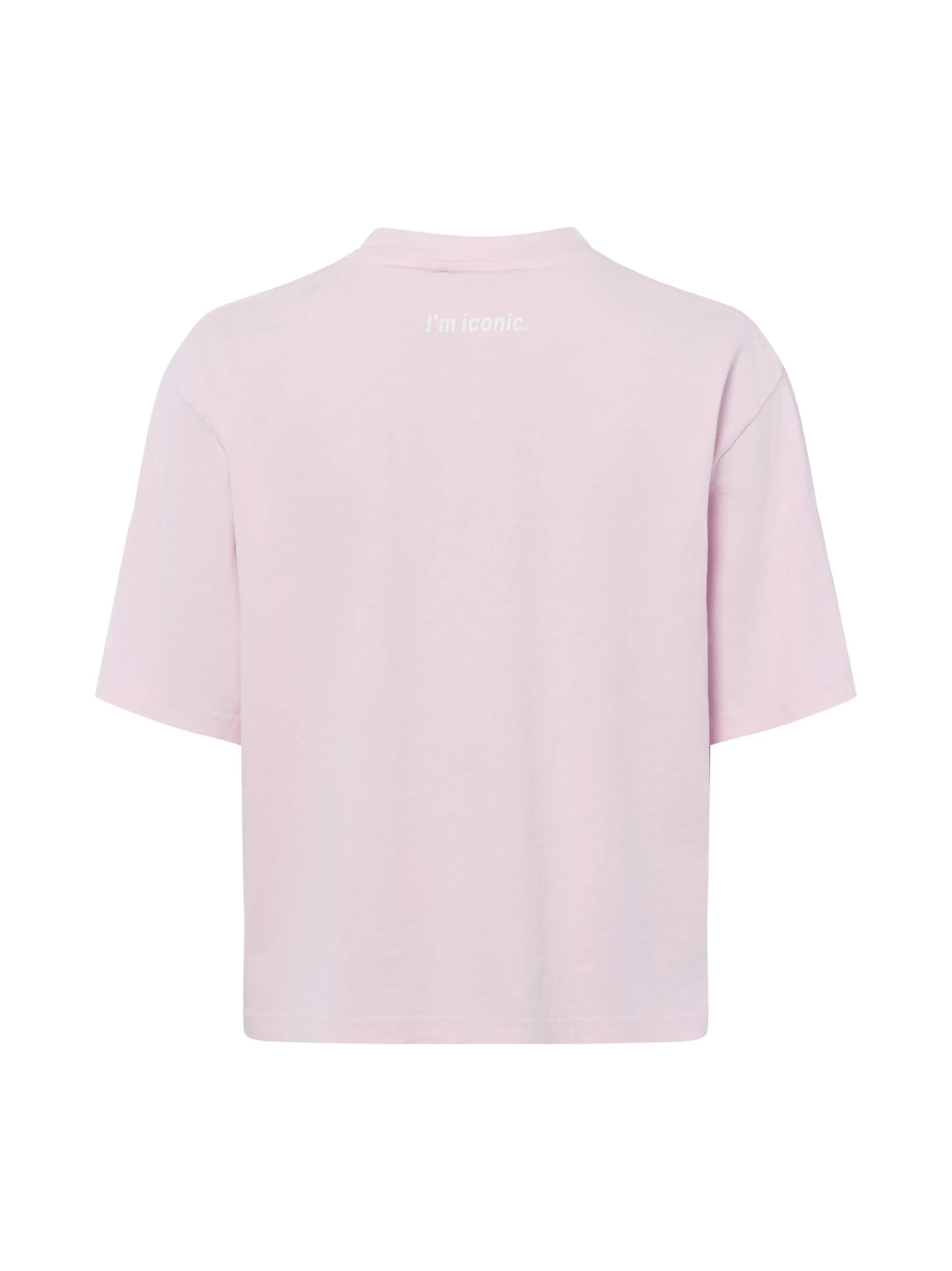 Marc O'Polo Damen T-Shirt in rosa - Ausschnitt: Rundhals