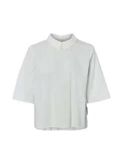 Marc O'Polo Denim Damen Blusenshirt in weiß