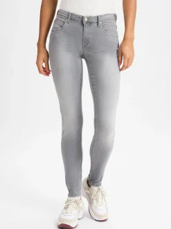 Marc O'Polo Denim Damen Jeans - Alva in hellgrau