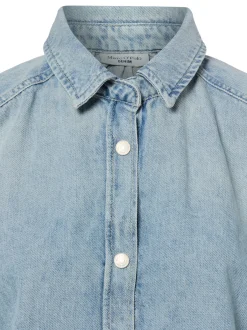 Marc O'Polo Denim Damen Jeansbluse in bleached